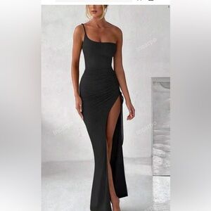 Elegant Black Evening Dress